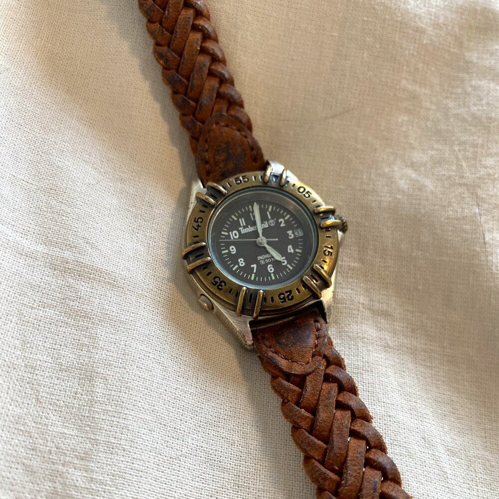 Timberland Compass Watchβ With Braided Strap